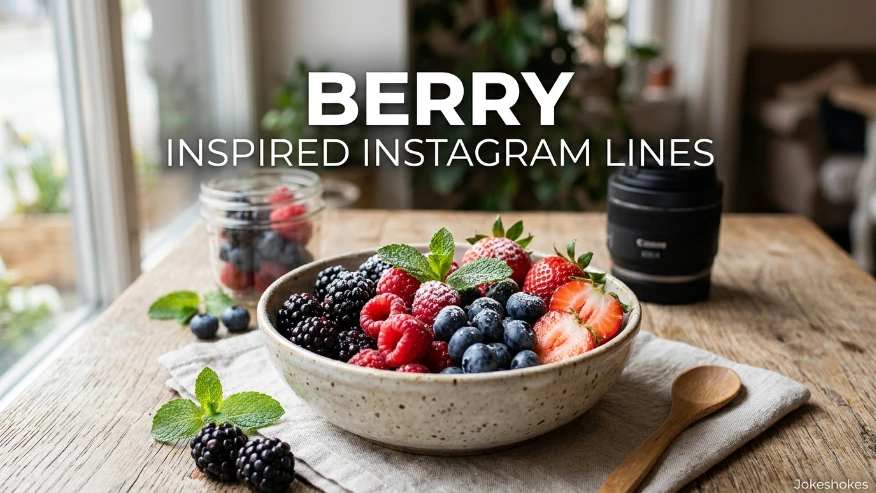 Berry Inspired Instagram Lines