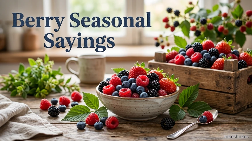Berry Seasonal Sayings
