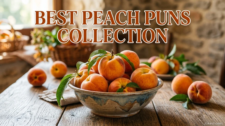 Best Peach Puns Collection