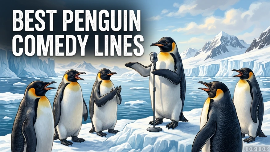 Best Penguin Comedy Lines