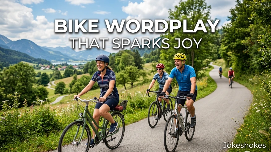 Bike Wordplay That Sparks Joy