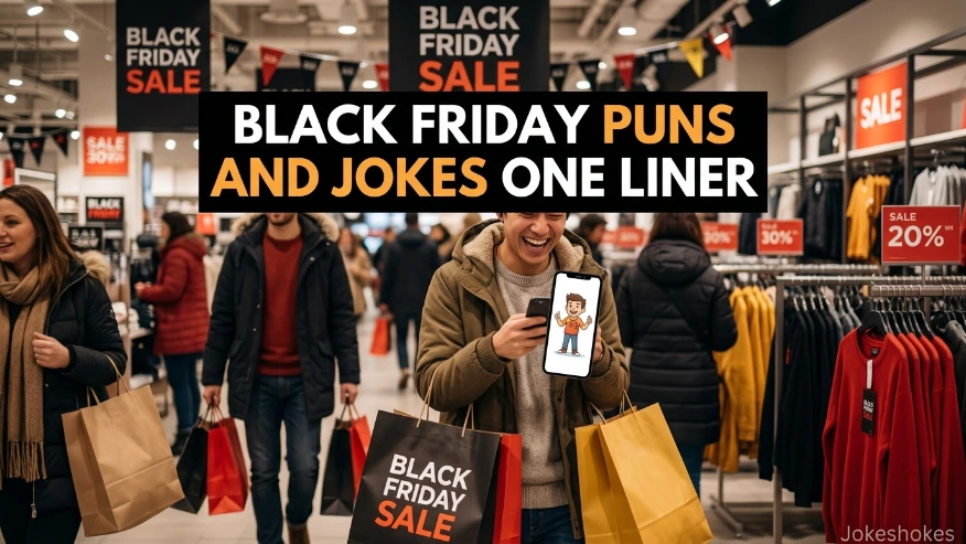 Black Friday Puns and Jokes One Liner