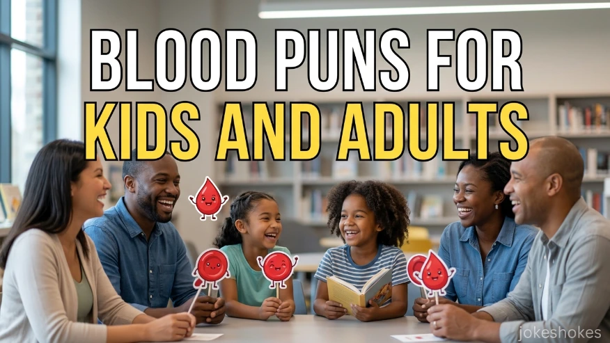 Blood Puns for Kids and Adults
