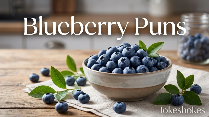 Blueberry Puns