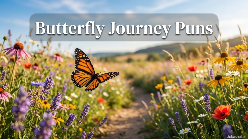 Butterfly Journey Puns