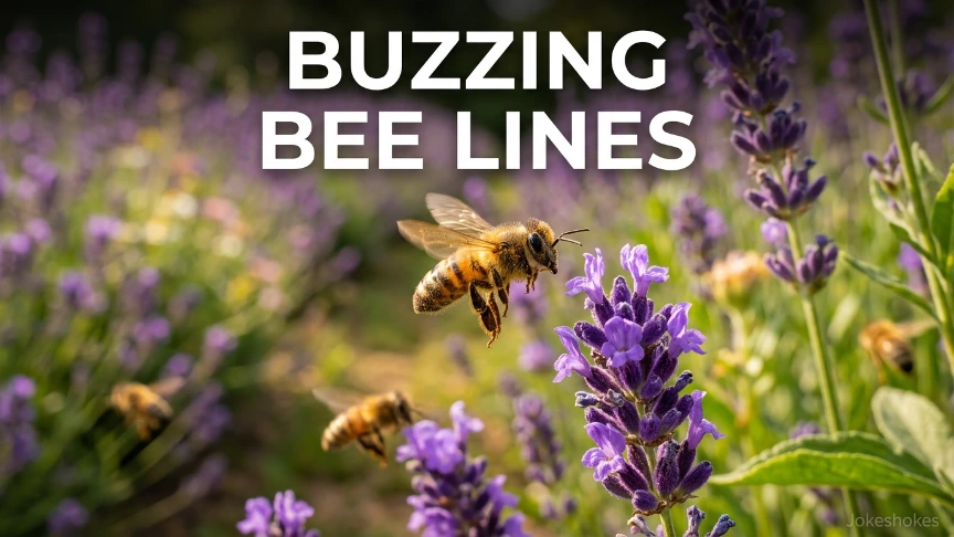 Buzzing Bee Lines