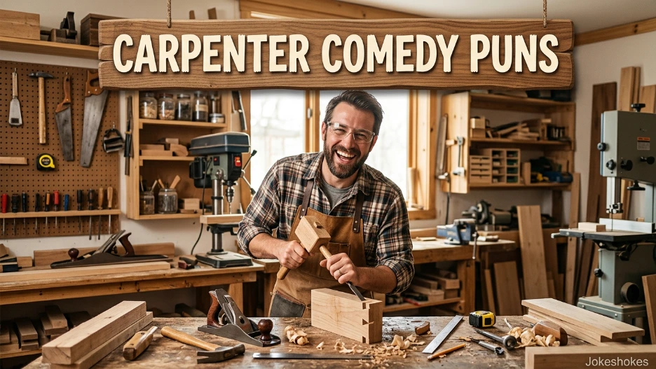 Carpenter Comedy Puns