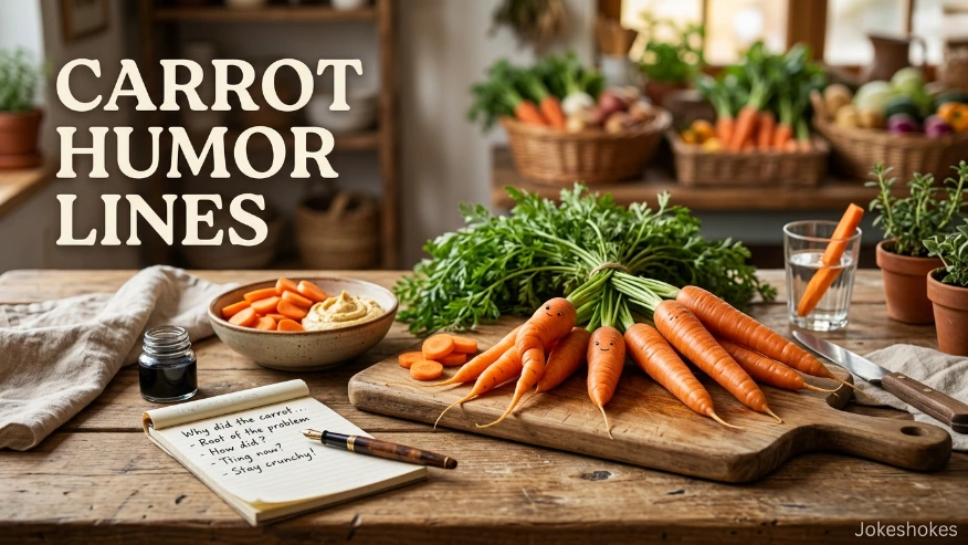 Carrot humor lines