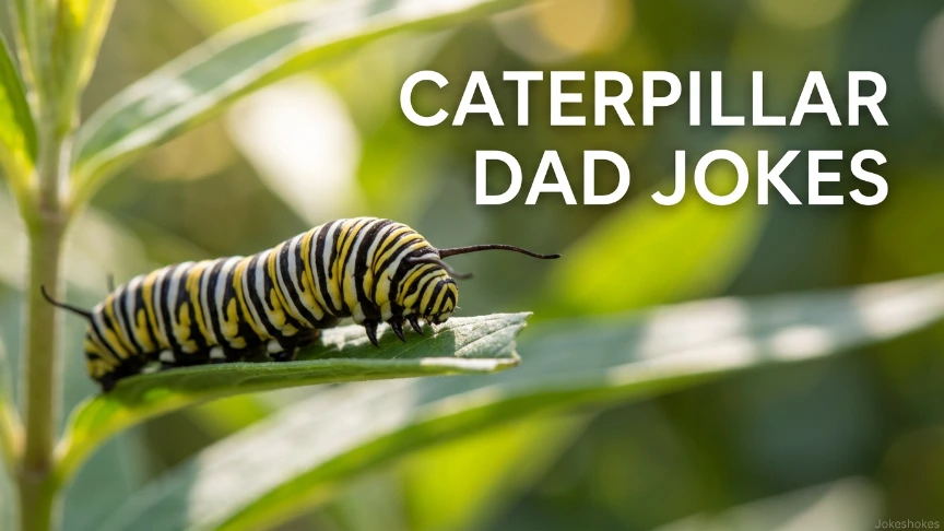 Caterpillar Dad Jokes