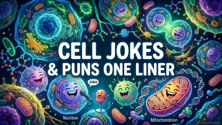 Cell Jokes and Puns One Liner