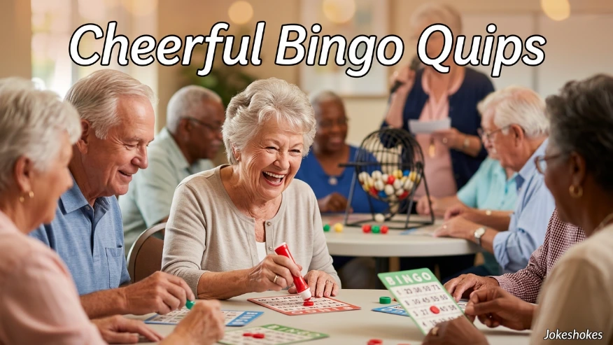 Cheerful Bingo Quips