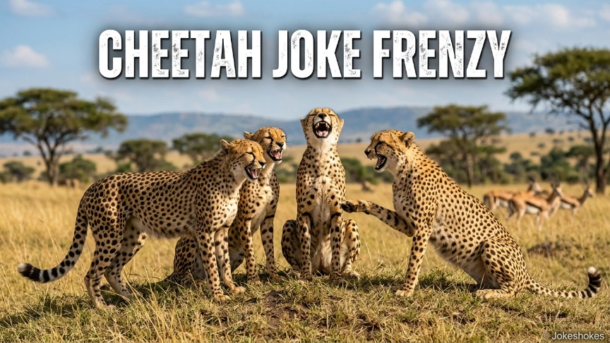 Cheetah Joke Frenzy