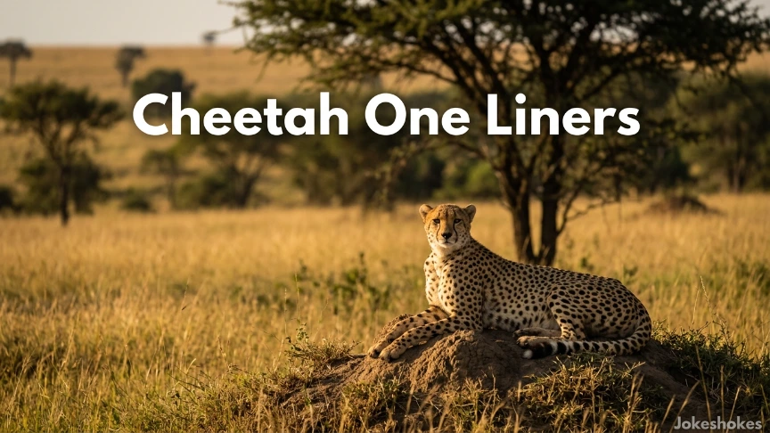 Cheetah One Liners