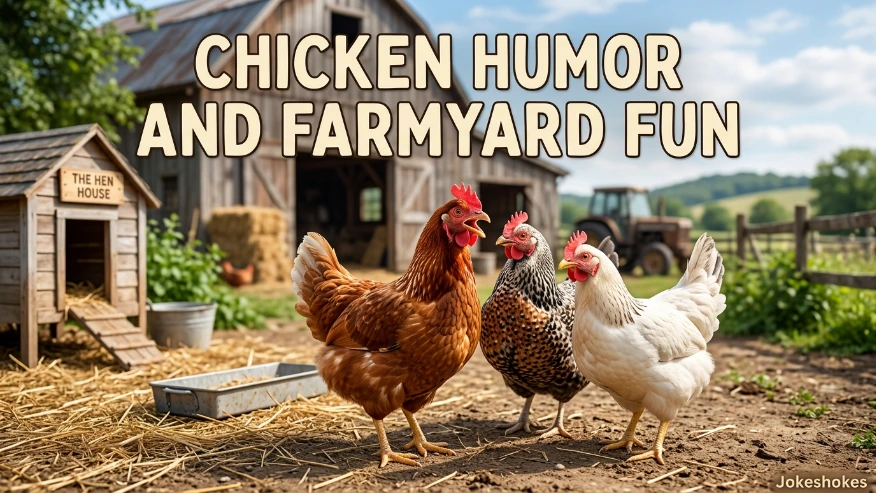 Chicken Humor And Farmyard Fun