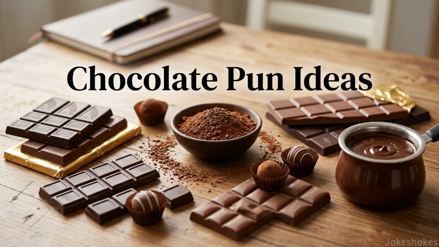 Chocolate Pun Ideas