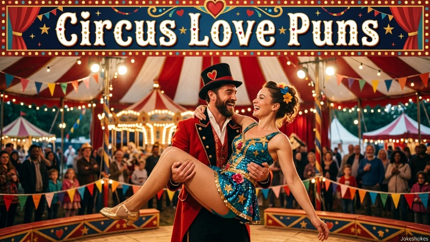 Circus Love Puns