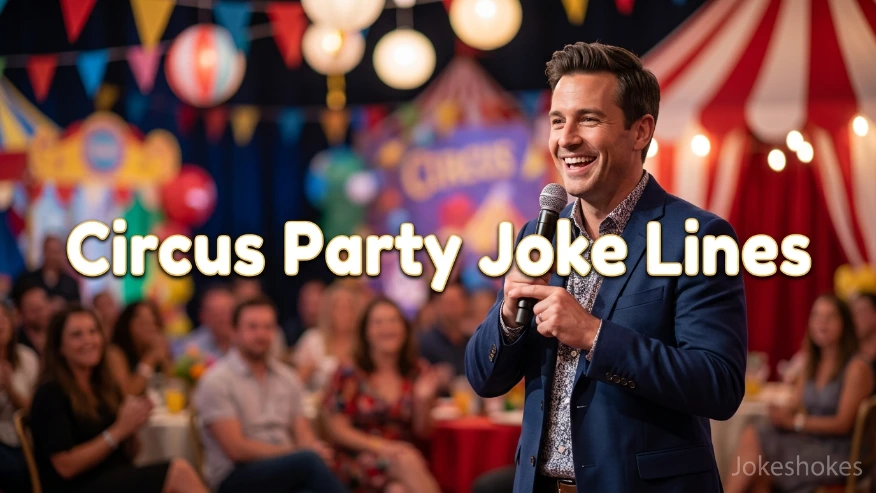 Circus Party Joke Lines