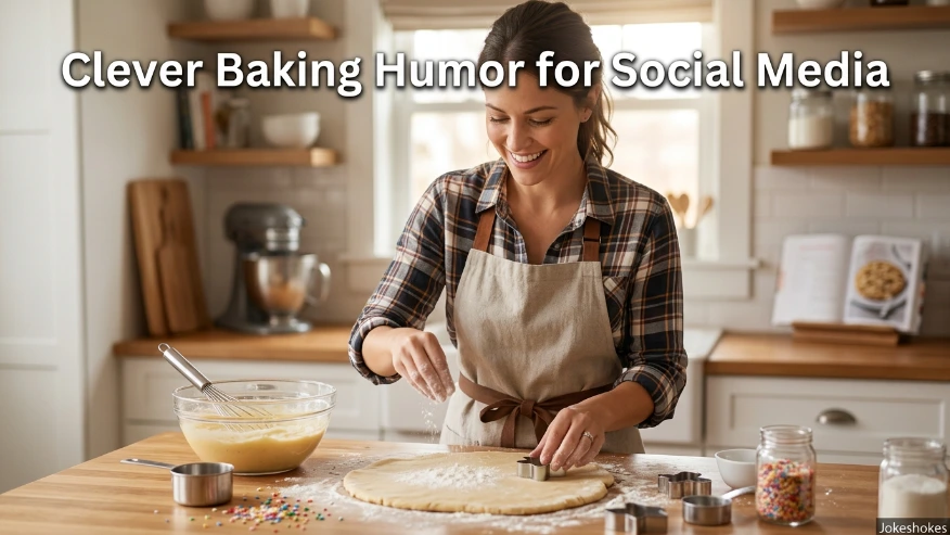 Clever Baking Humor for Social Media