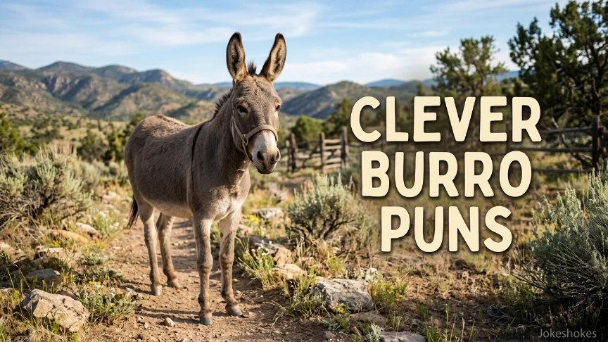 Clever Burro Puns