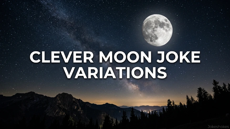 Clever Moon Joke Variations