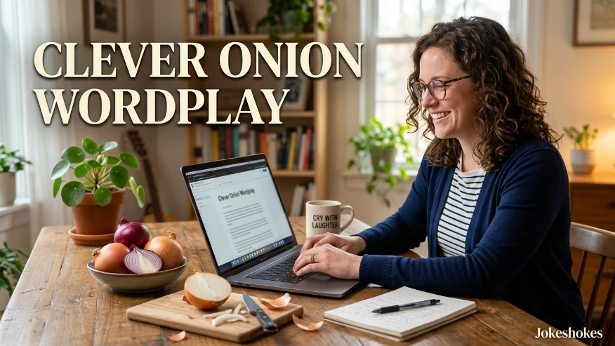 Clever Onion Wordplay