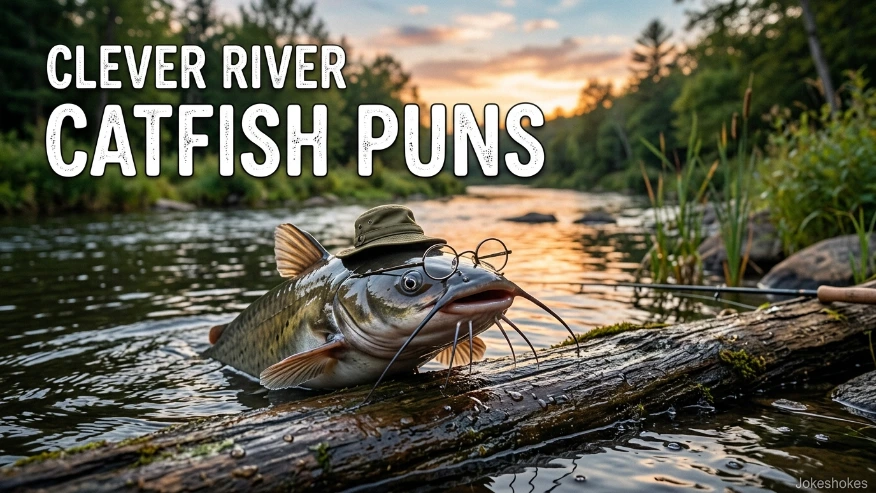 Clever River Catfish Puns