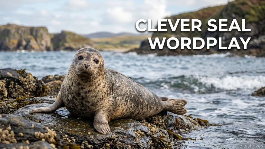 Clever Seal Wordplay