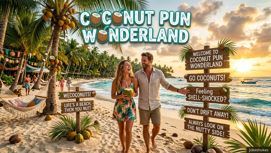 Coconut Pun Wonderland