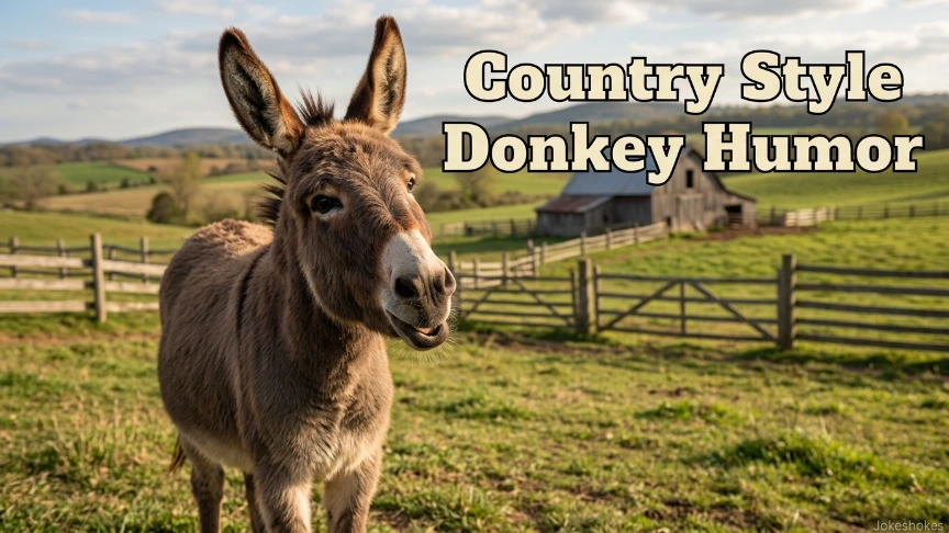 Country Style Donkey Humor
