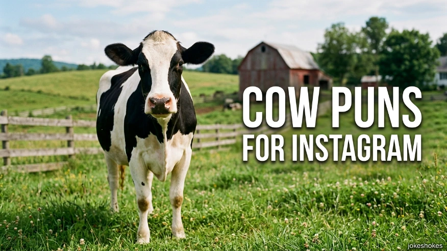 Cow Puns for Instagram