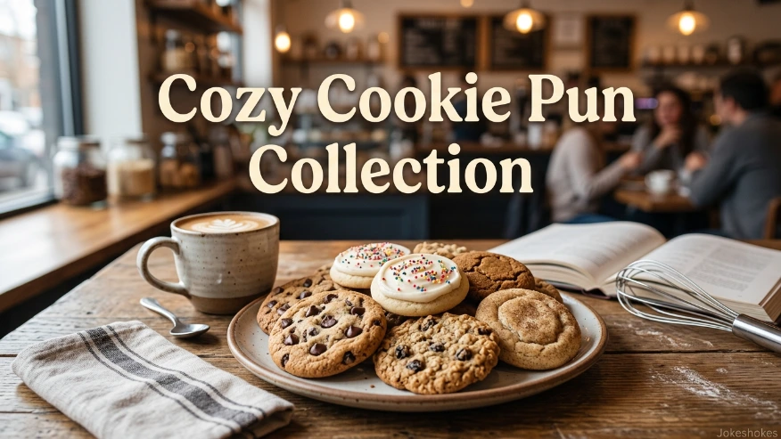 Cozy Cookie Pun Collection