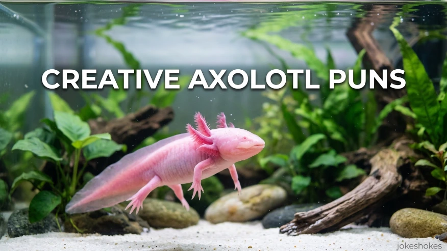 Creative Axolotl Puns