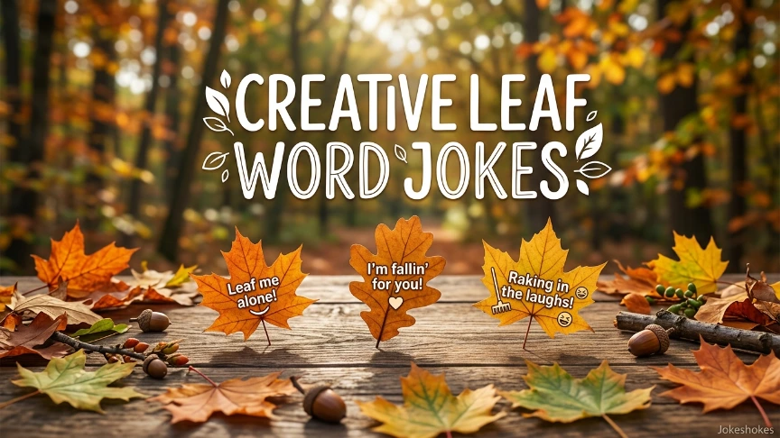 Creative Leaf Word Jokes