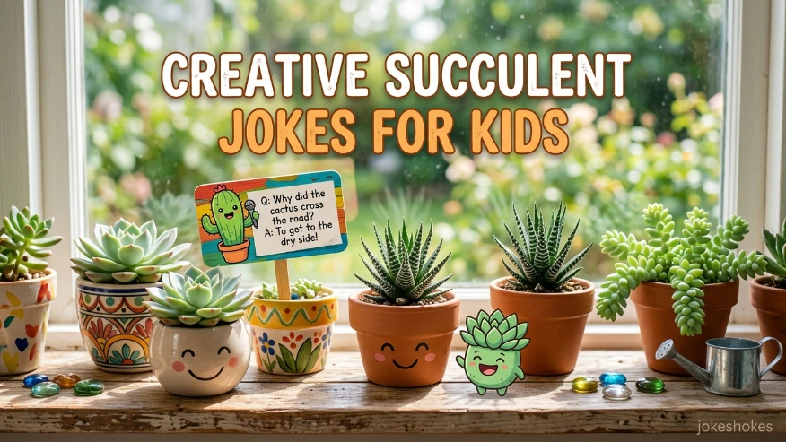 Creative Succulent Jokes for Kids