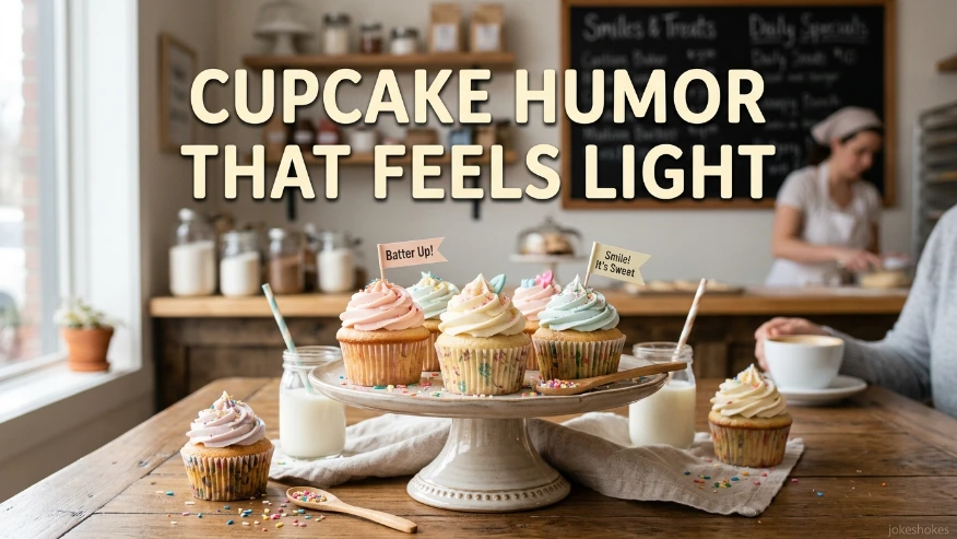 Cupcake Humor That Feels Light
