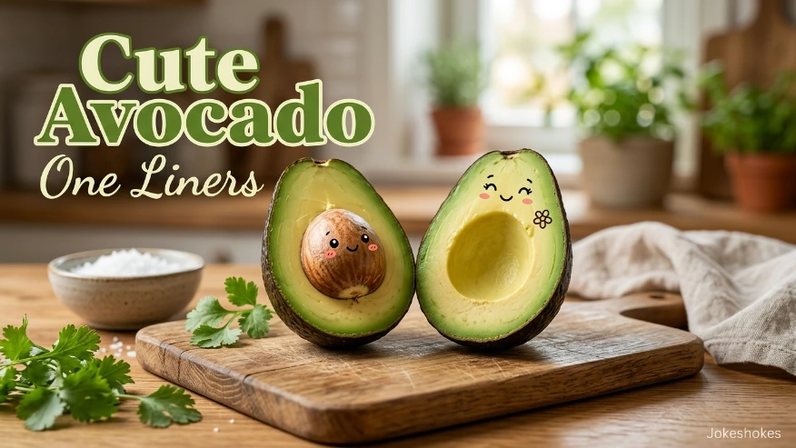 Cute Avocado One Liners