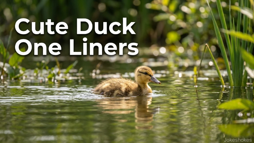 Cute Duck One Liners