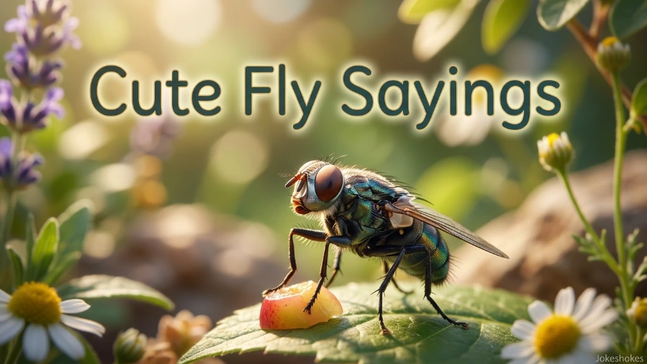 Cute Fly Sayings