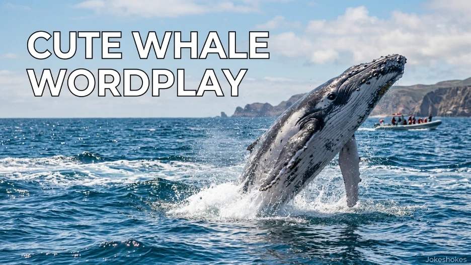 Cute Whale Wordplay