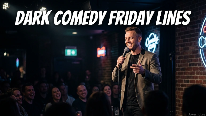 Dark Comedy Friday Lines