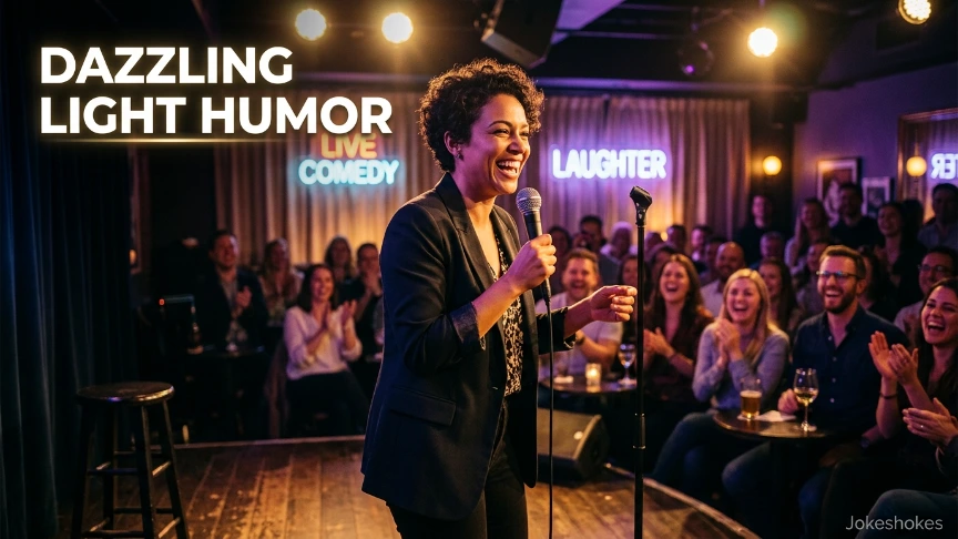 Dazzling Light Humor