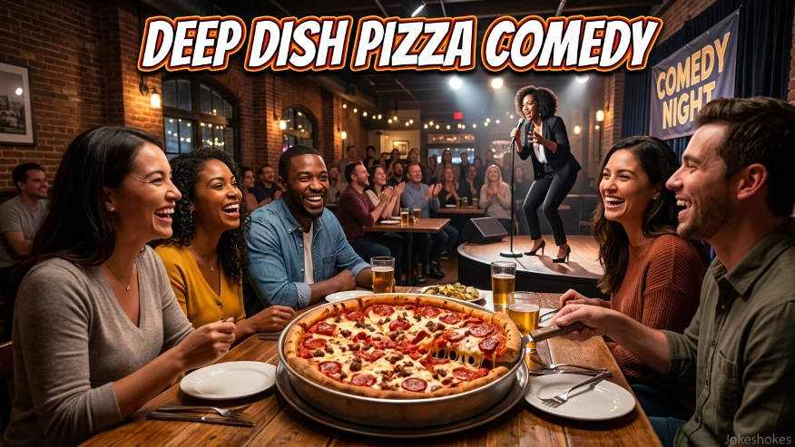 Deep Dish Pizza Comedy
