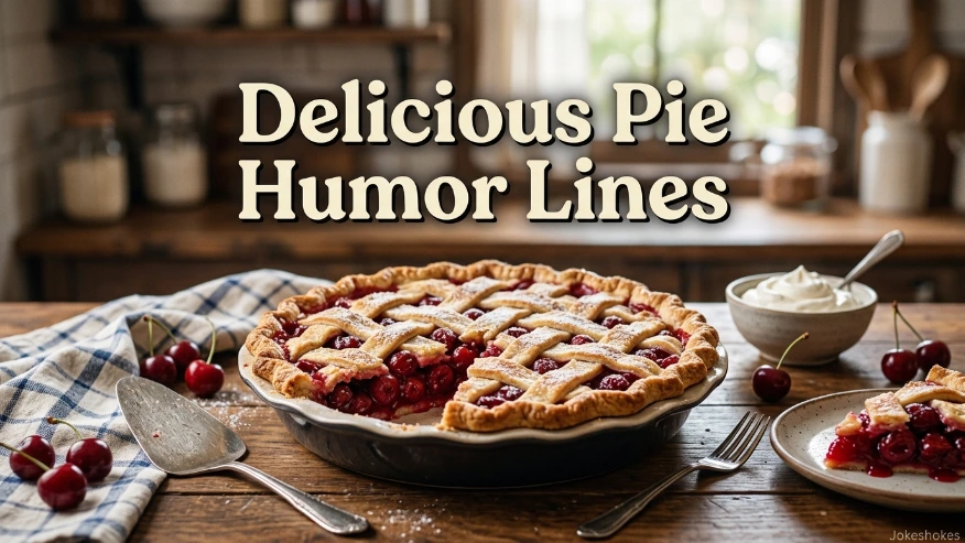 Delicious Pie Humor Lines