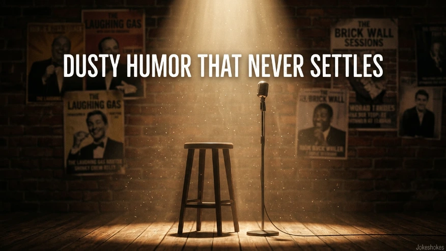 Dusty Humor That Never Settles