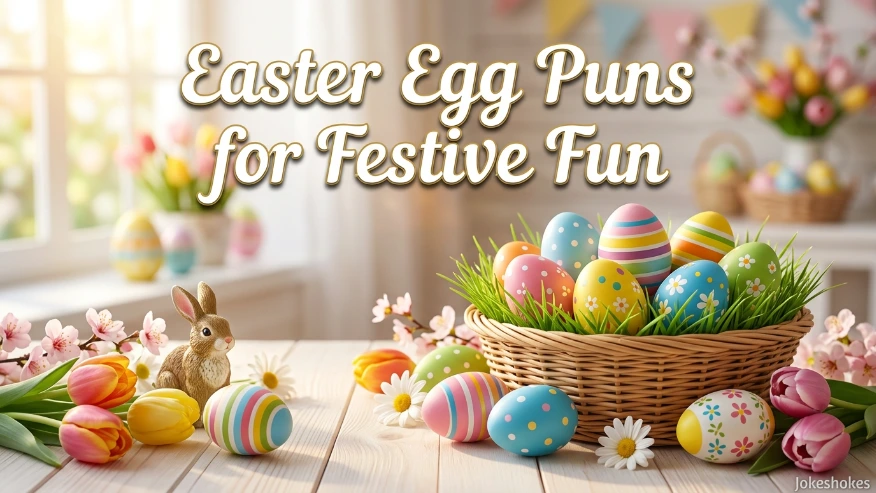 Easter Egg Puns for Festive Fun