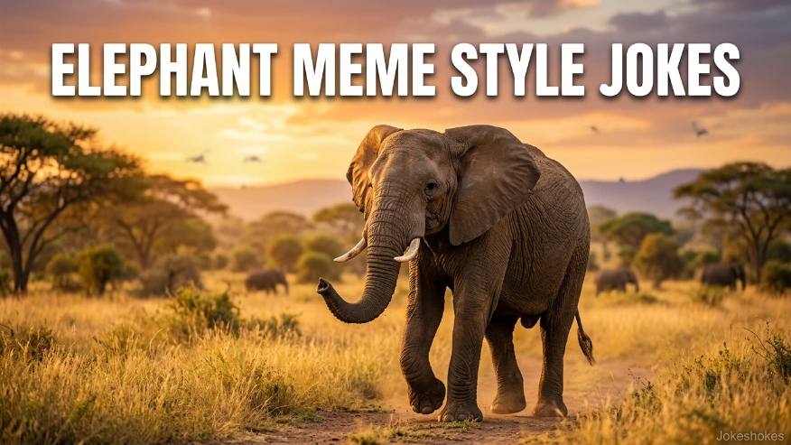 Elephant Meme Style Jokes