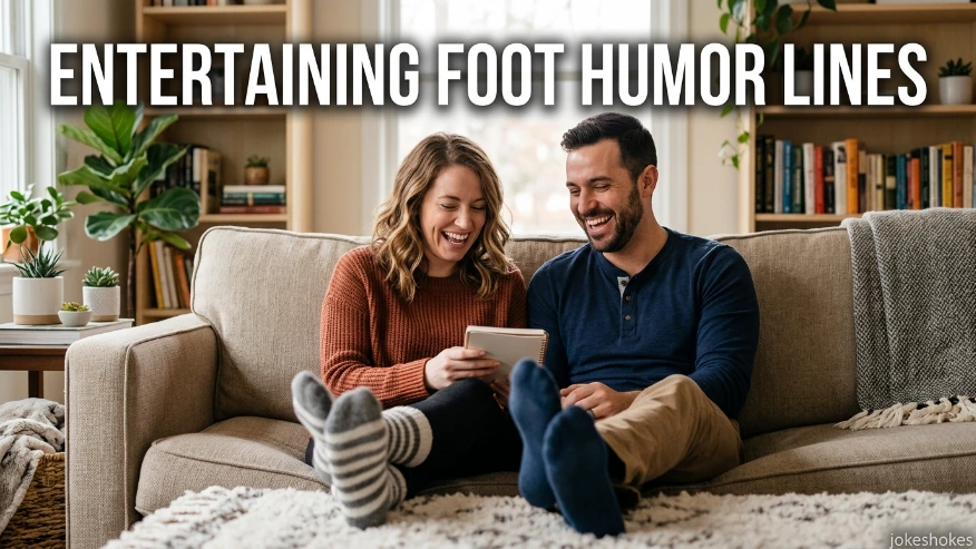Entertaining Foot Humor Lines
