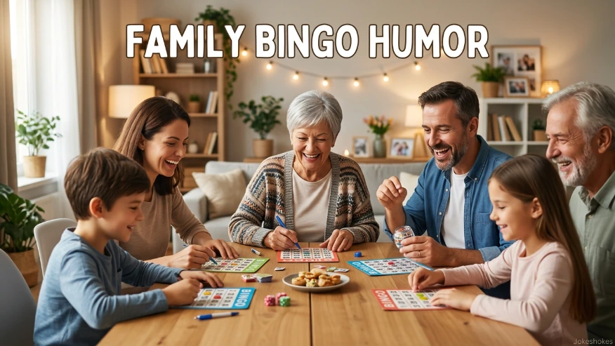 Family Bingo Humor