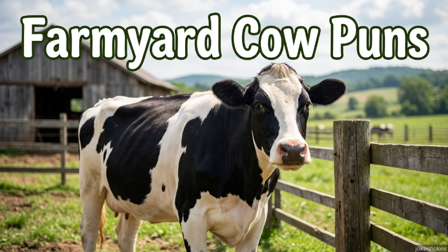 Farmyard Cow Puns