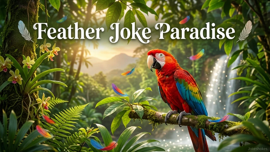 Feather Joke Paradise